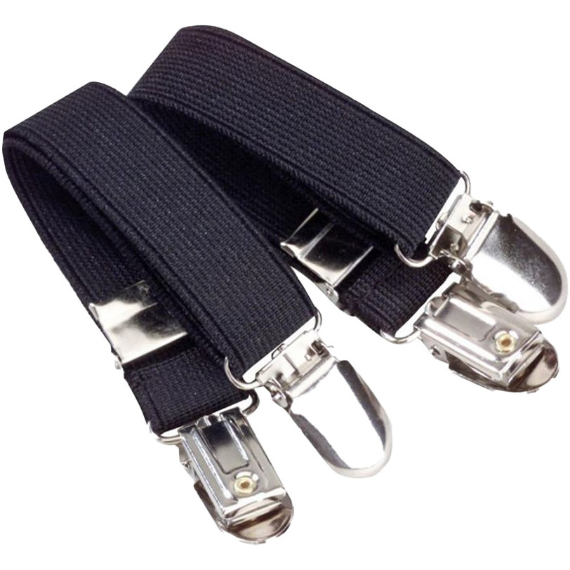 Dublin Elastische Jodhpur Klammern 20650 - Schwarz
